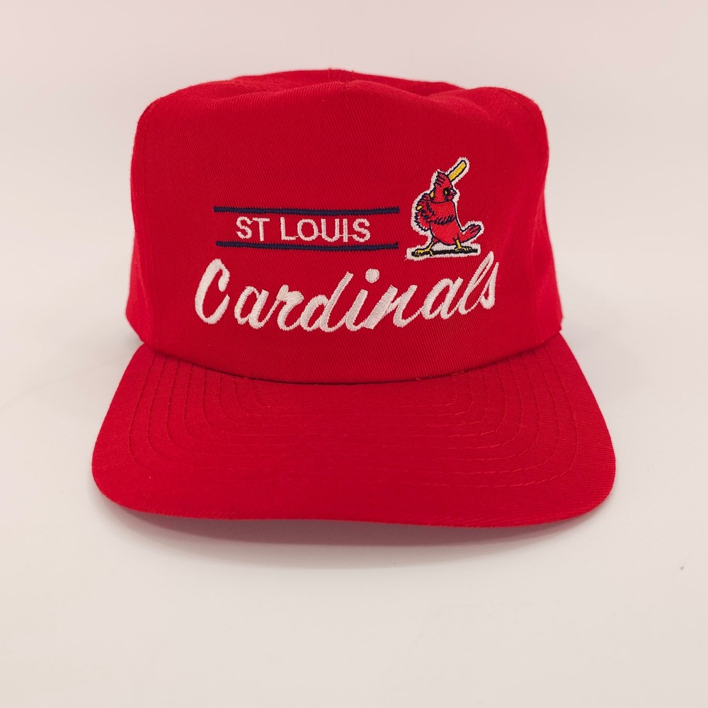 Vintage Annco St Louis Cardinals Hat Mens OSFM Red Snapback Baseball Cap MLB